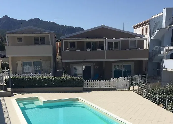Carrabean Sea In The North Of Sardegna, With Swimming Pool